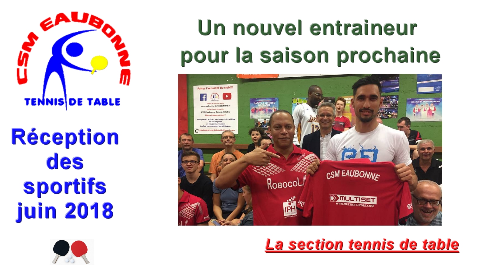 Jonathan - Eaubonne,Val-d'Oise : Entraîneur diplômé de tennis de table, je  mettrai tout en oeuvre pour atteindre vos objectifs et partager au mieux  mes connaissances
